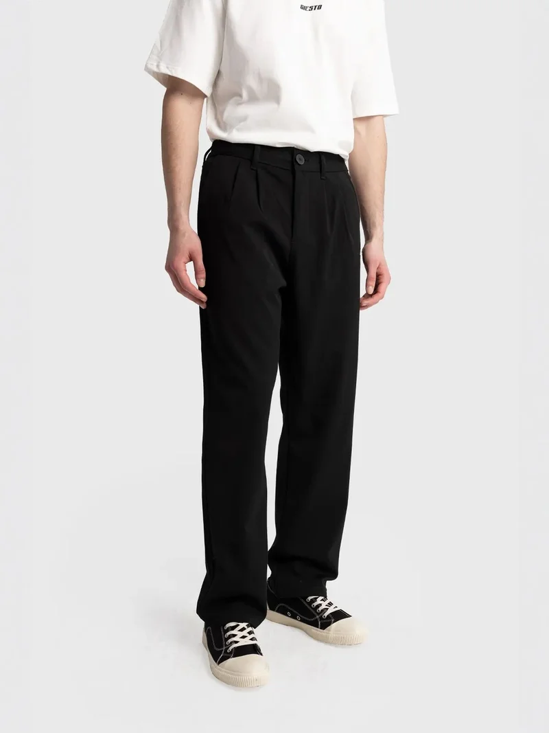 جيستو بنطلون جيستو مستقيم مطوي